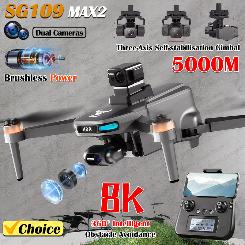 Drone Gimbal 3 Axis - Baimu Toy SG109 MAX2 Professional FPV