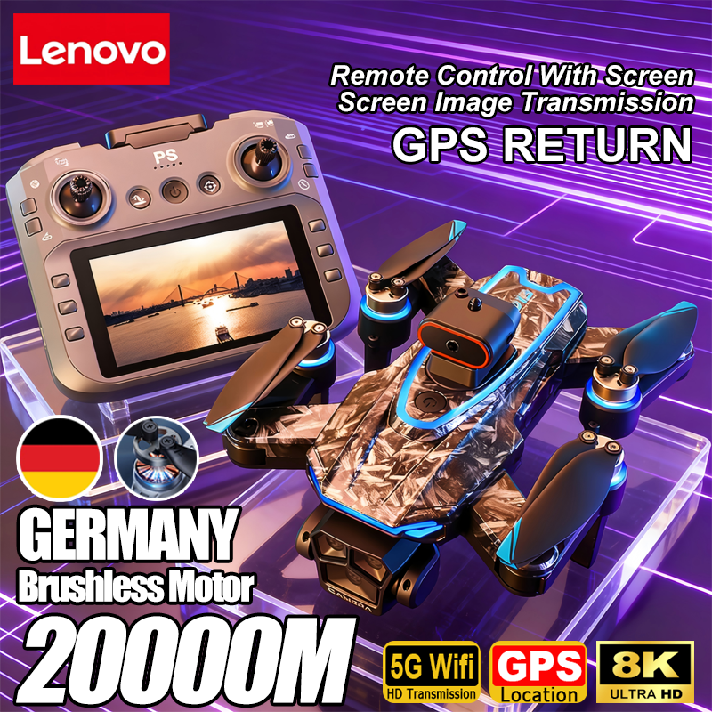 Drone Gimbal Mount - Lenovo D13 GPS Drone 8K Triple-Camera