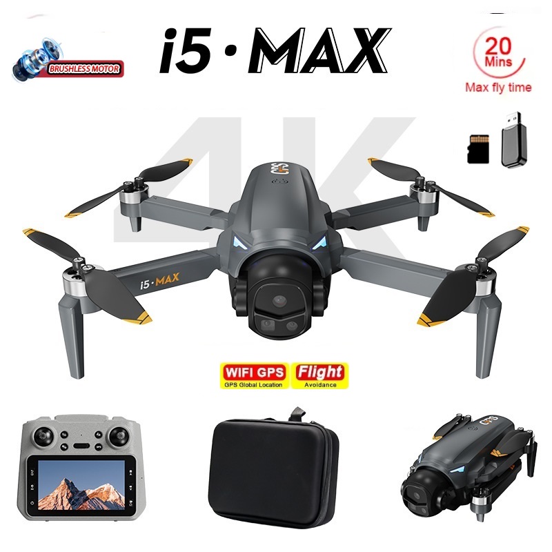 i5 MAX Drone Professional 4K H - Drone Gimbal Mount のレビューと価格