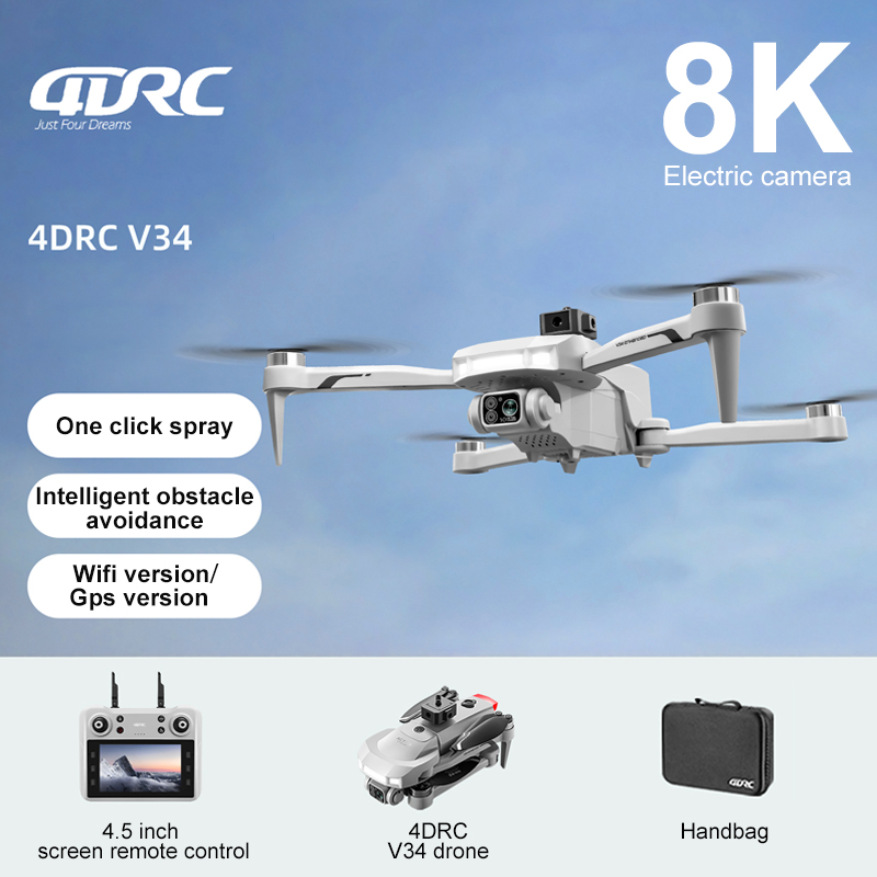 2025 New V34 Drone 8K Camera P - Drone Gimbal Brushless のレビューと価格