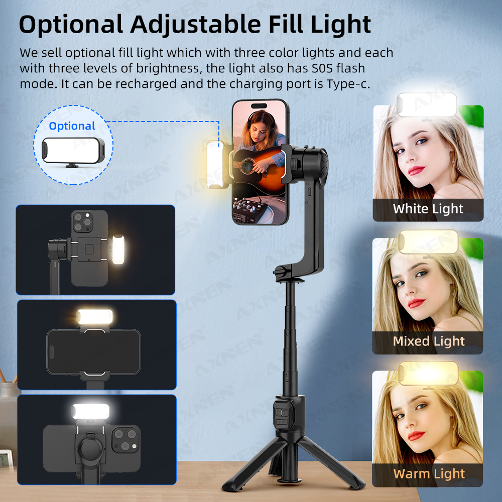 AXNEN HQ2-SE Smartphone Gimbal - Drone Gimbal For Gopro のレビューと価格