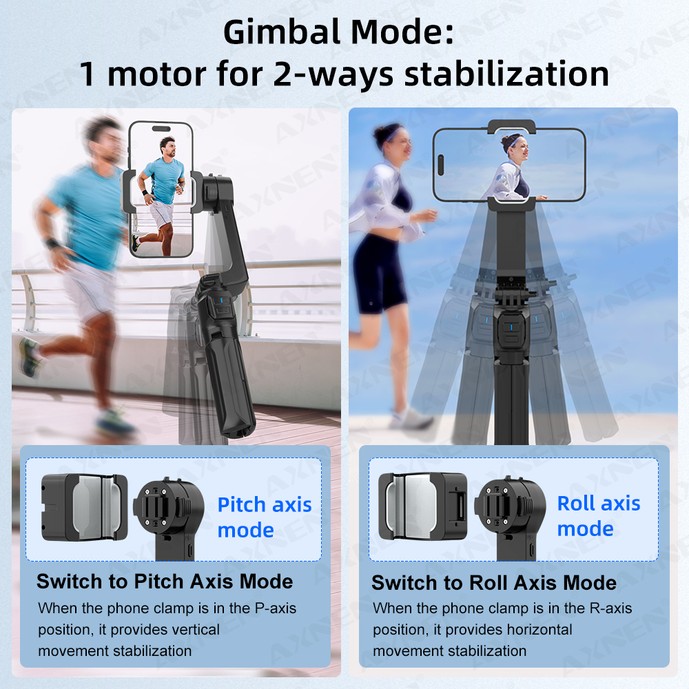AXNEN HQ2-SE Smartphone Gimbal - Drone Gimbal For Gopro のレビューと価格