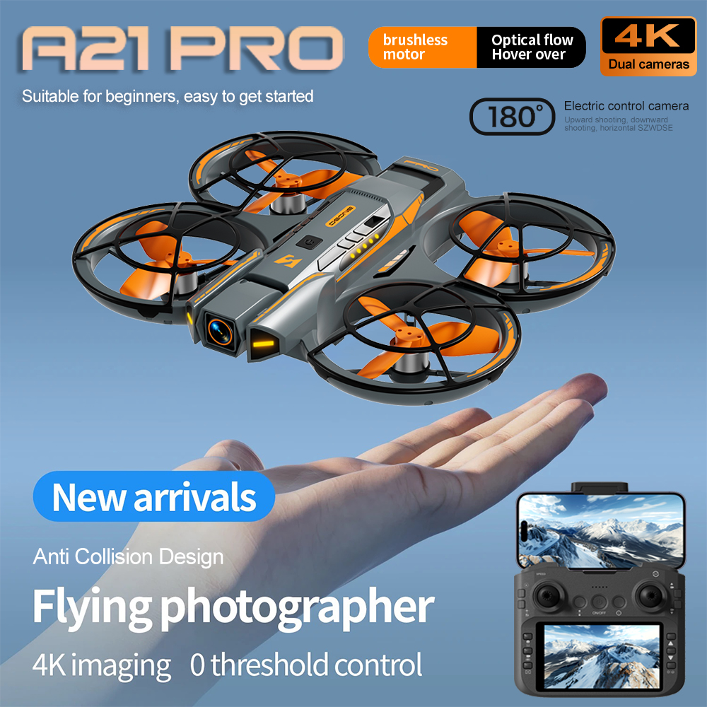 New A21 Drone 8K Professional  - Drone Gimbal Brushless のレビューと価格