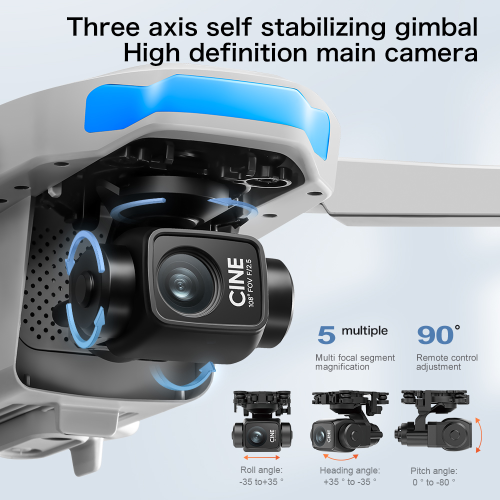 S-X1 MAX GPS Drone with 3-Axis - Drone Gimbal 3 Axis のレビューと価格