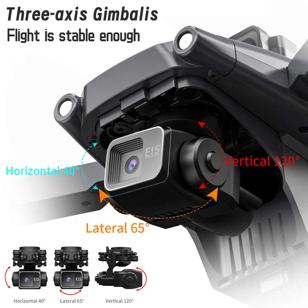 L600 MAX GPS Drone Professiona - Drone Gimbal 3 Axis のレビューと価格
