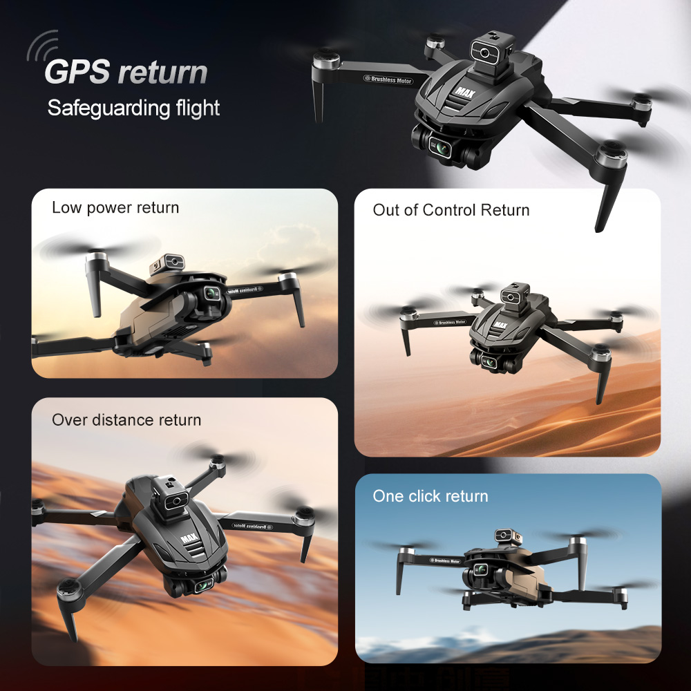 V168 PRO Max GPS Drone 8K Prof - Drone Gimbal Brushless のレビューと価格