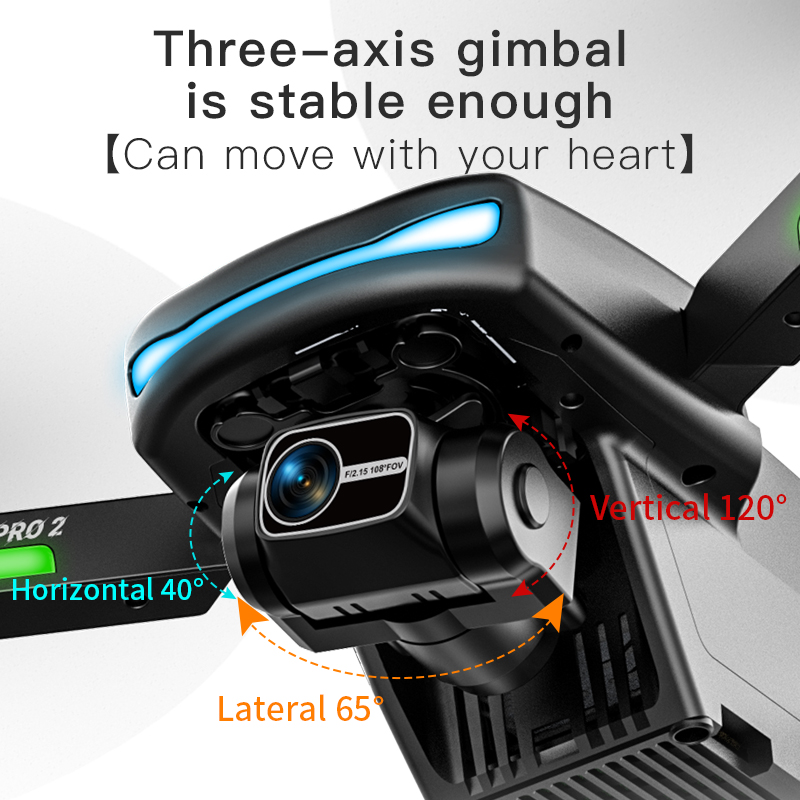 N800 PRO 2 GPS Drone Professio - Drone Gimbal 2 Axis のレビューと価格