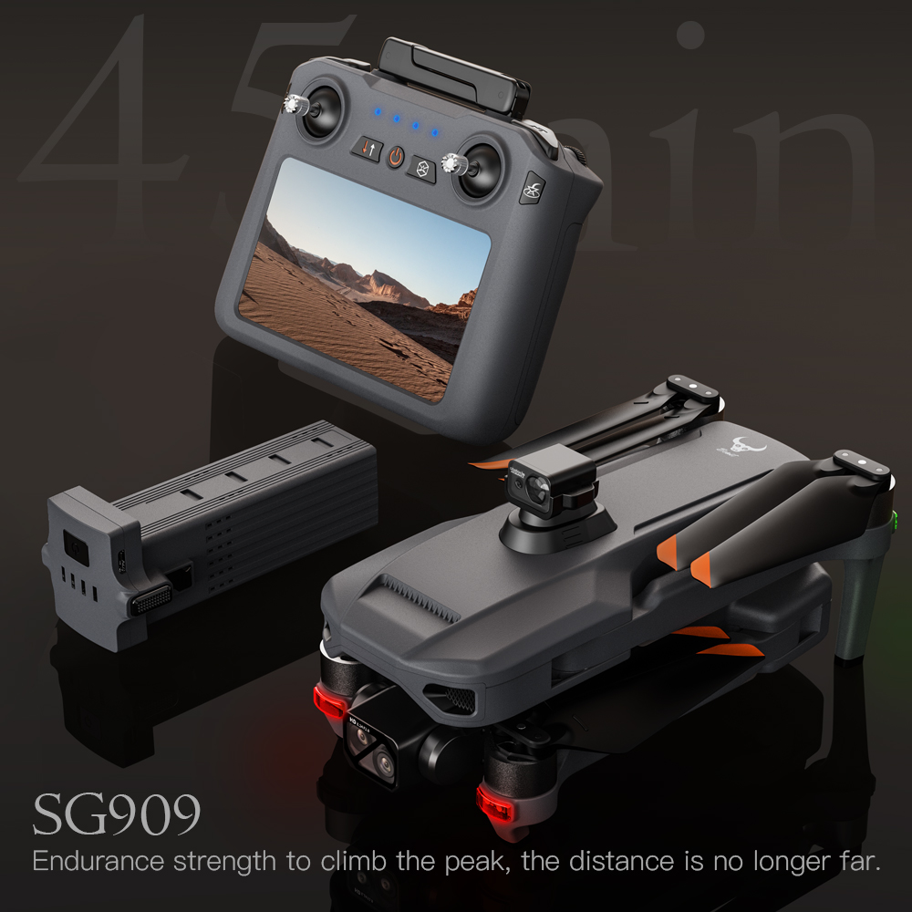 Teeggi SG909 MAX GPS Drone Wit - Drone Gimbal Brushless のレビューと価格