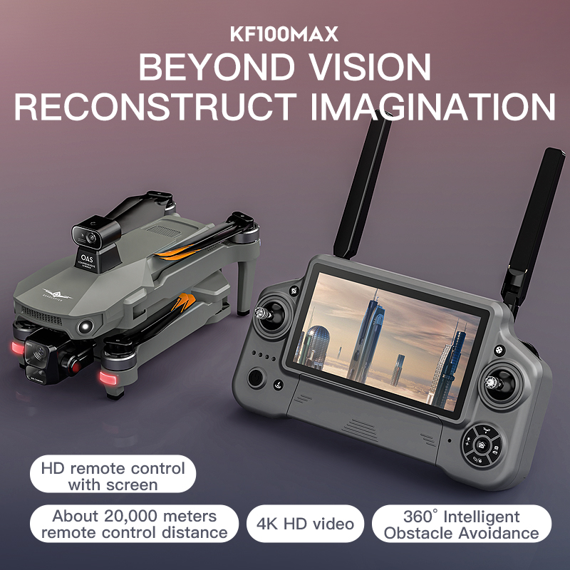 SJRC KF100 MAX 8K UHD Photo HD - Drone Gimbal Case のレビューと価格