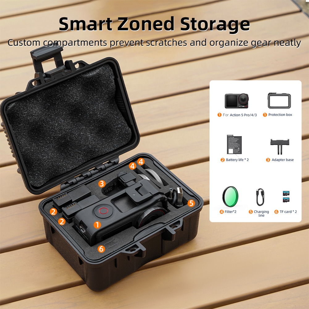 Hard Case Waterproof Box for D - Drone Gimbal Case のレビューと価格