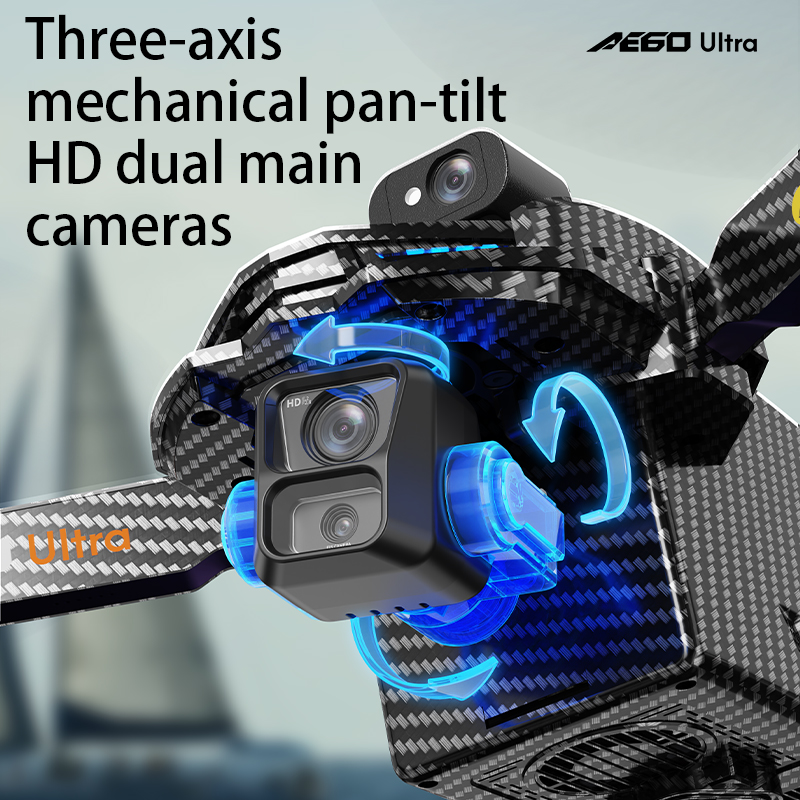 AE60 GPS Drone Professional 8K - Drone Gimbal Brushless のレビューと価格