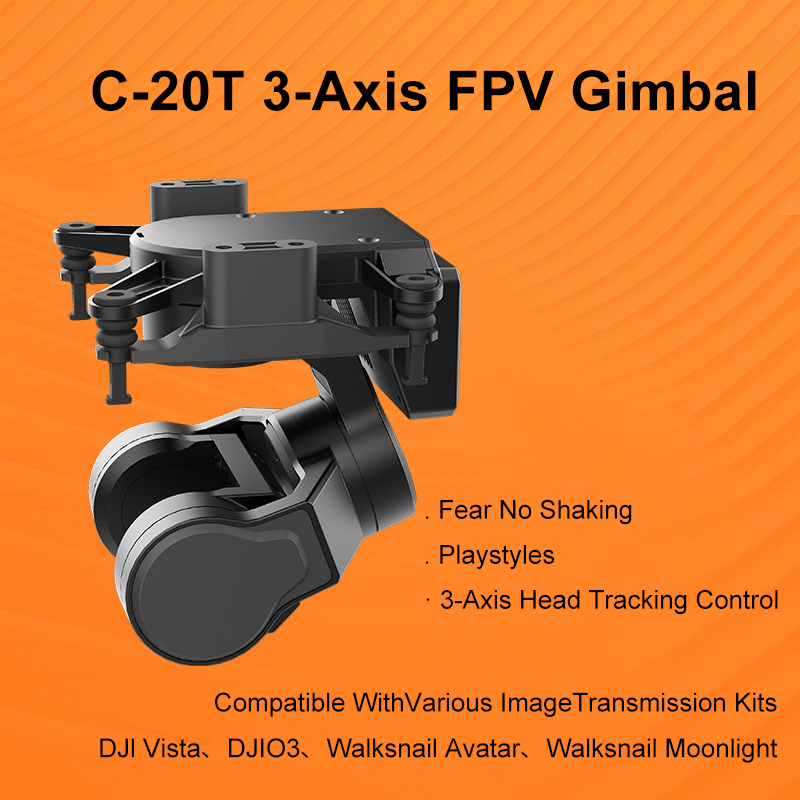 3-Axis Gimbal for FPV Racing D - Drone Gimbal Mount のレビューと価格