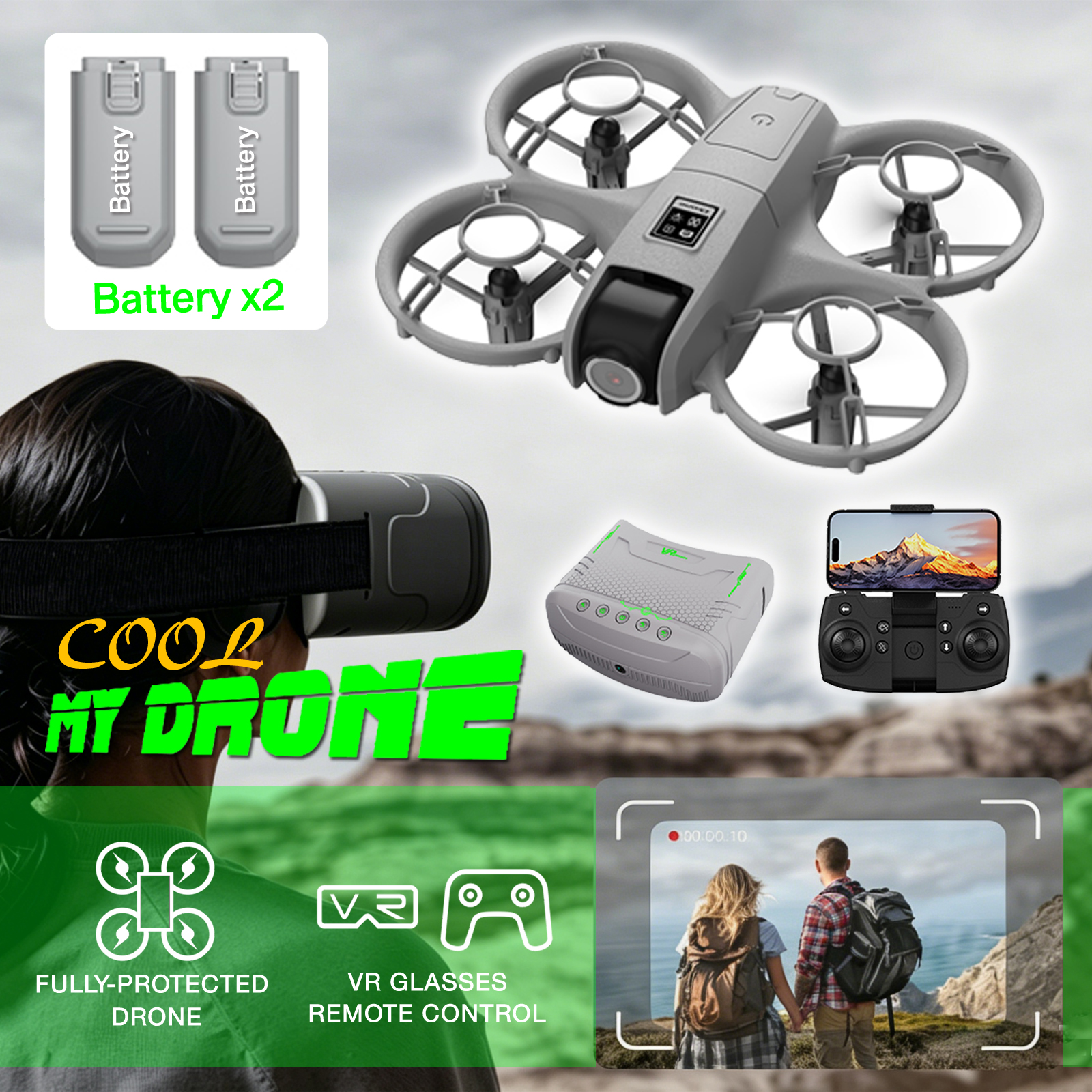 Mini Drone That Is Easy For Be - Drone Gimbal 2 Axis のレビューと価格